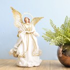 Anjo Natalino Dourado Com Asas | Natal Formosinha